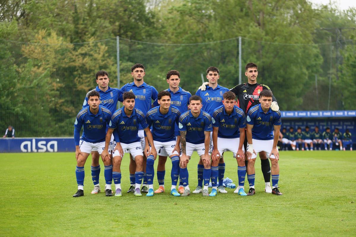 El once del Vetusta ante el Bergantiños
