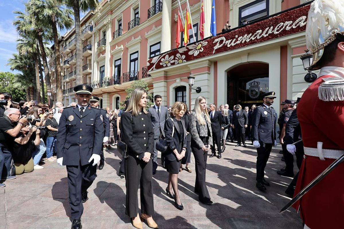 Las imágenes del entierro de José Ballesta en Murcia