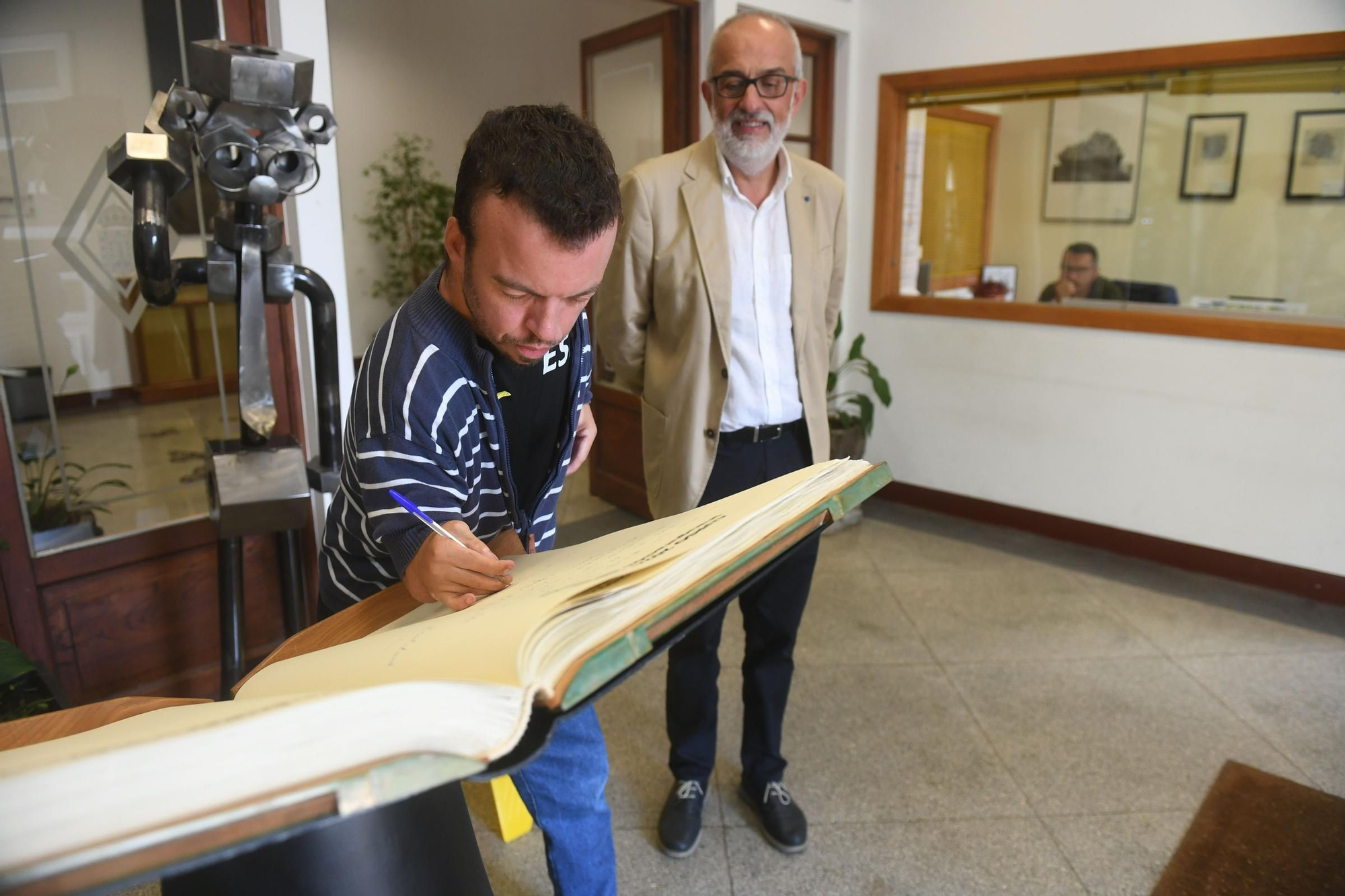 Primer día del curso 2024-25 en el IES Rosalía Mera de A Coruña