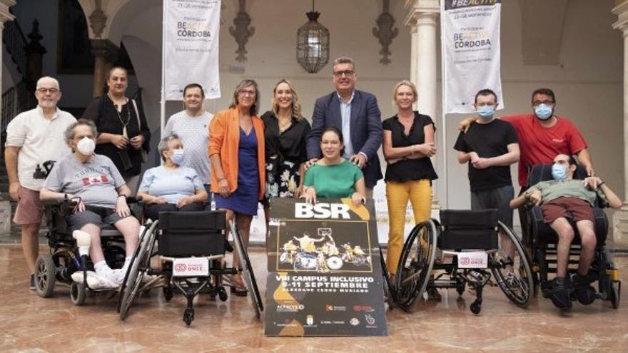 Presentación del Campus de Baloncesto Inclusivo en silla de ruedas en la Diputación Provincial.