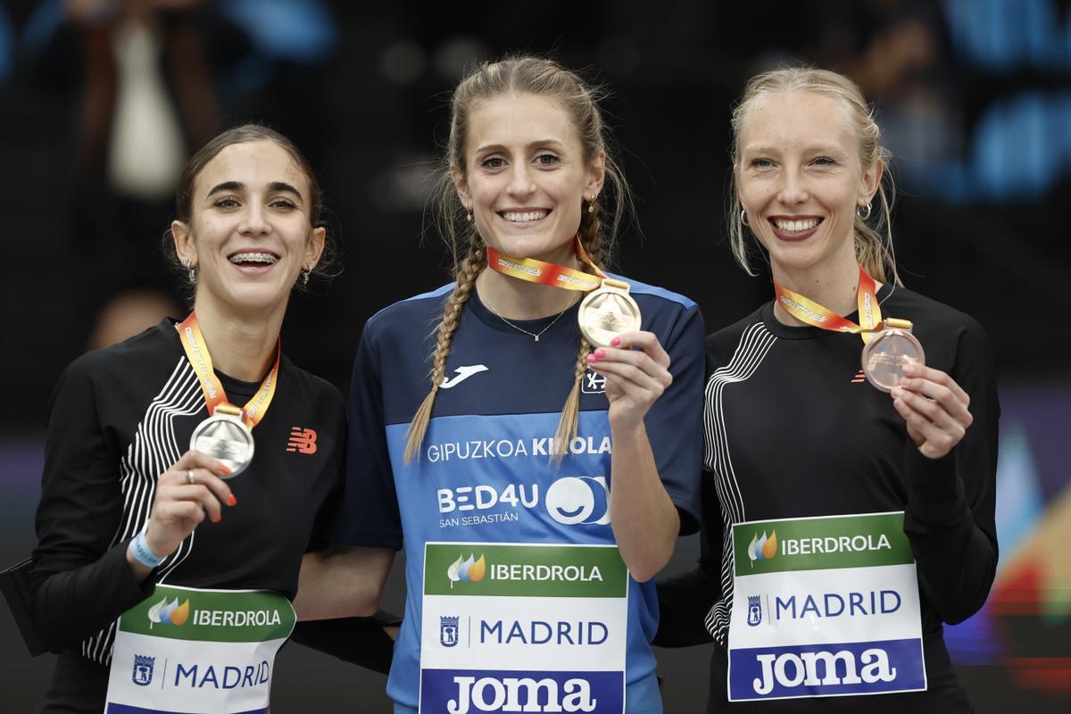 Atletismo. Campeonato de España en pista cubierta 2023, en Madrid. Daniela García