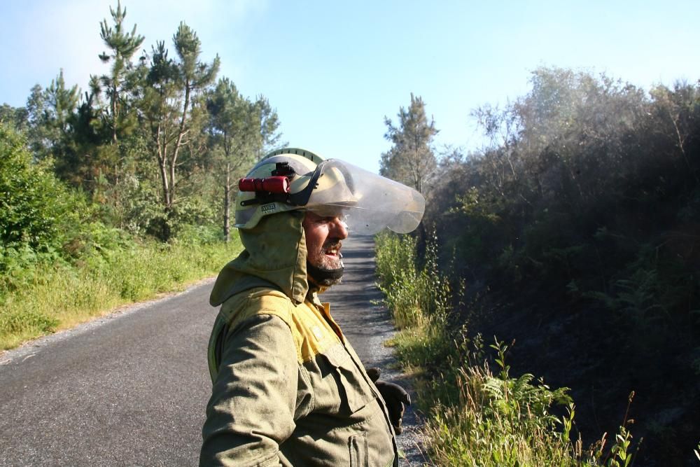 Incendio en Liripio