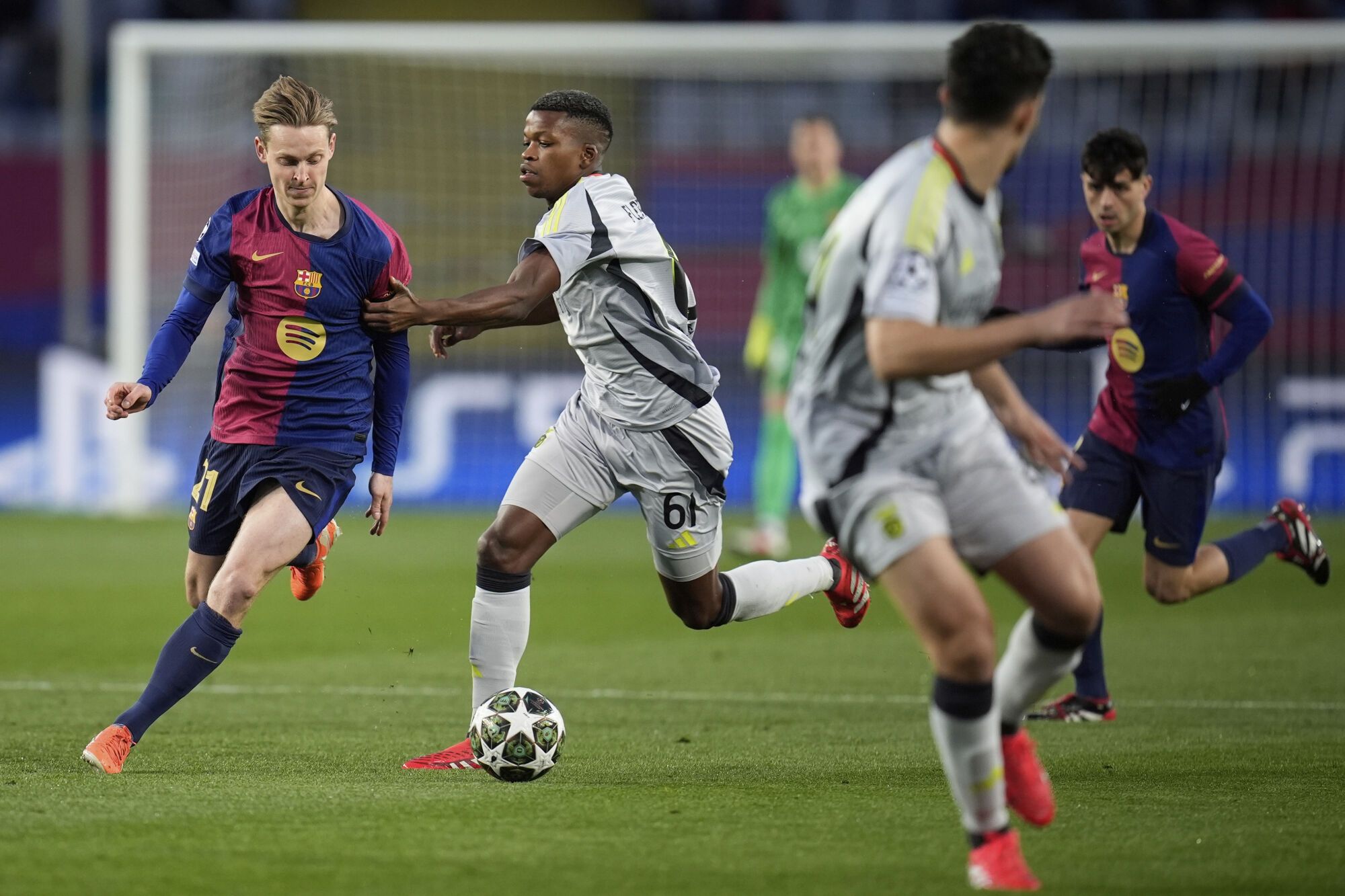 Champions League: FC Barcelona - Benfica, en imágenes.