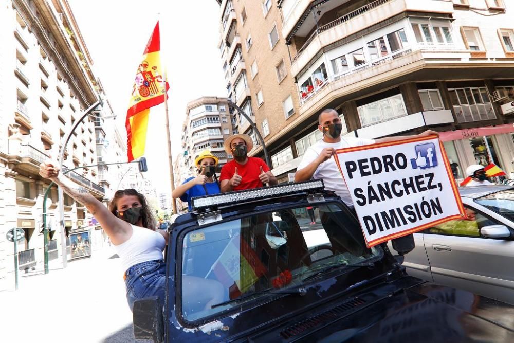 Manifestación contra el Gobierno de Sánchez