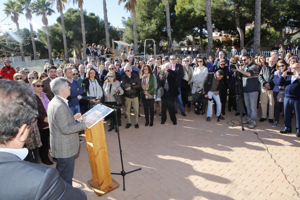 Un parque como homenaje a Manuel Peláez