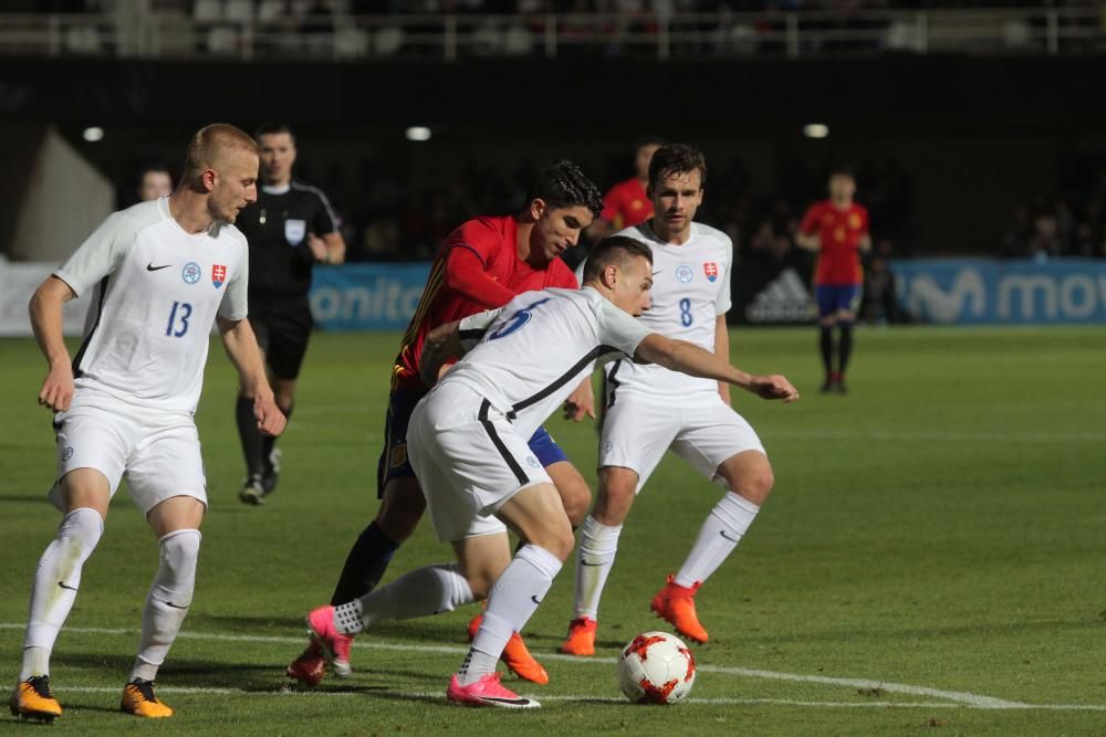 España-Eslovaquia sub-21 en Cartagena