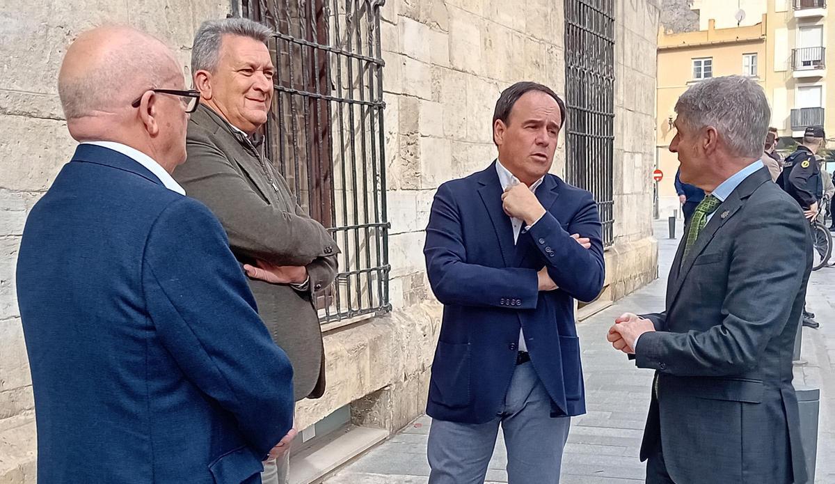 Así ha sido la visita de Pérez Llorca a Orihuela