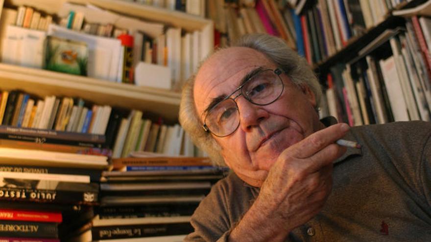 Una imagen del influyente pensador francés Jean Baudrillard.