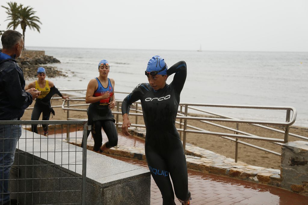 Salida del triatlón de Fuente Álamo