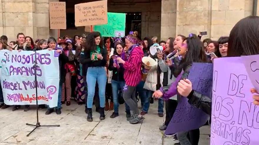 8-M | Día de la Mujer en Asturias: Un "Bella Ciao" feminista en Avilés