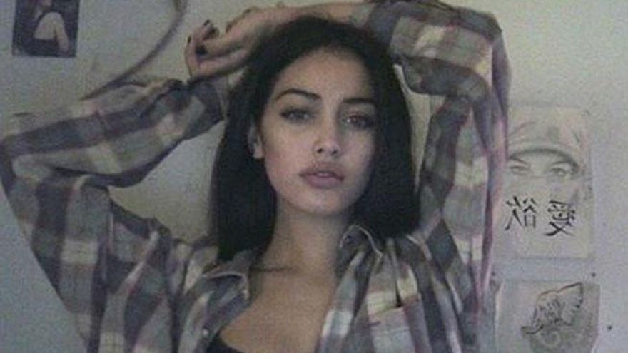 La joven Cindy Kimberly.