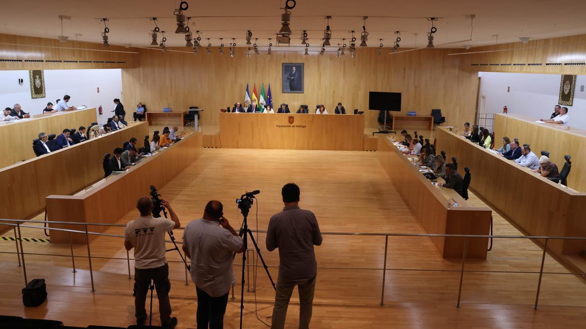 Pleno de la Diputación de Málaga