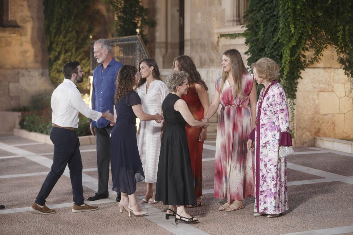 Las imágenes de la recepción de la Familia Real en Marivent
