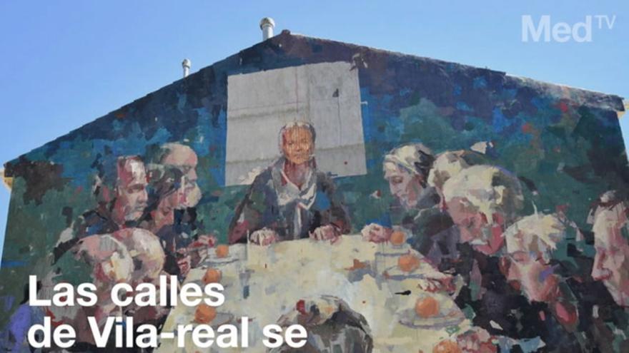 Las calles de Vila-real se llenan de arte