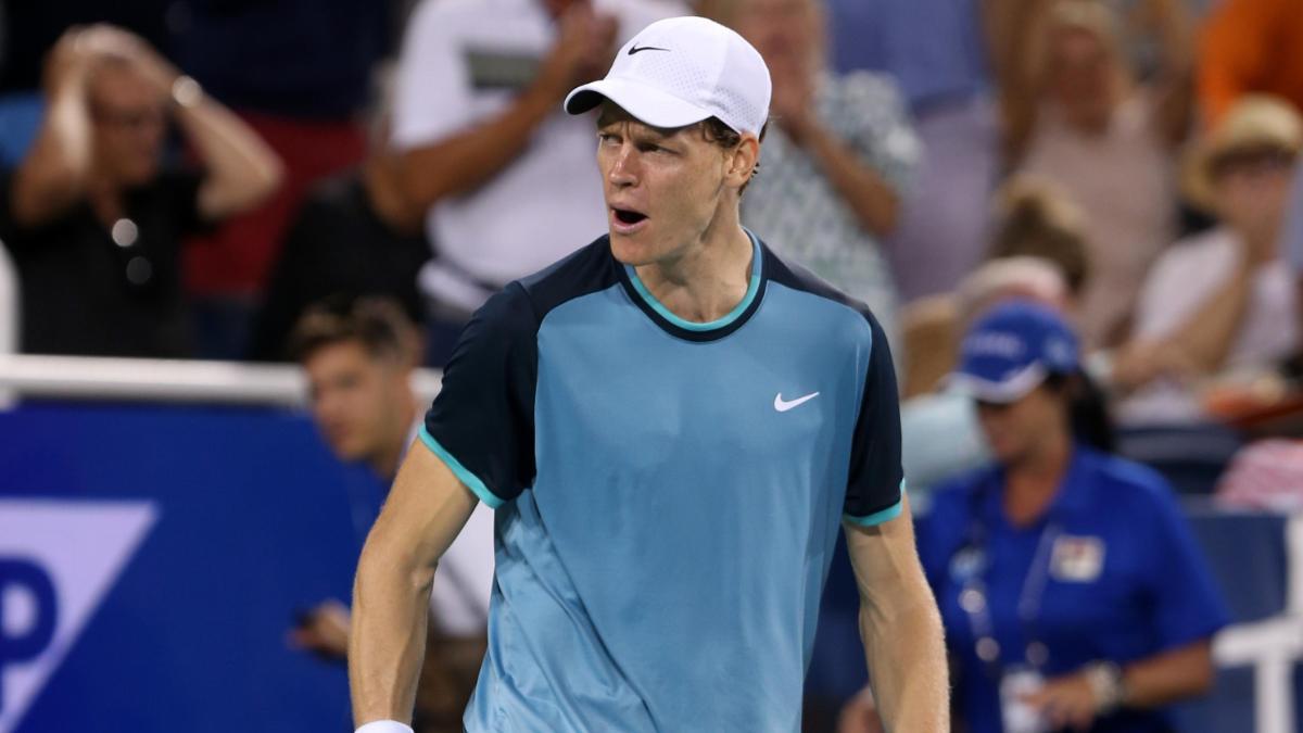 Jannik Sinner en Cincinnati