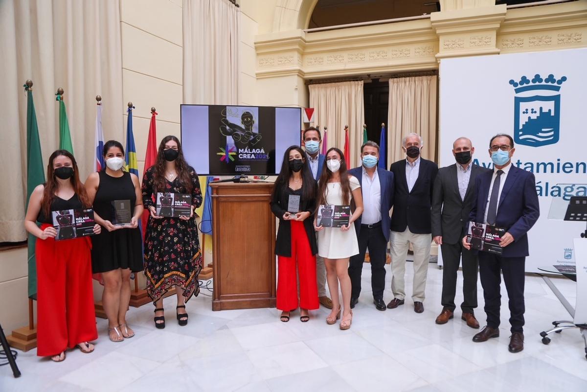 Acto de entrega de premios de la muestra de Jóvenes Intérpretes MálagaCrea 2021