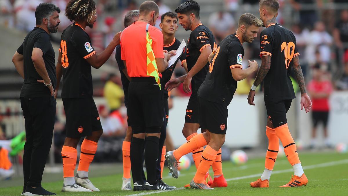 El partido contra el Stuttgart supuso un frenazo a la buena dinámica de los de Gattuso