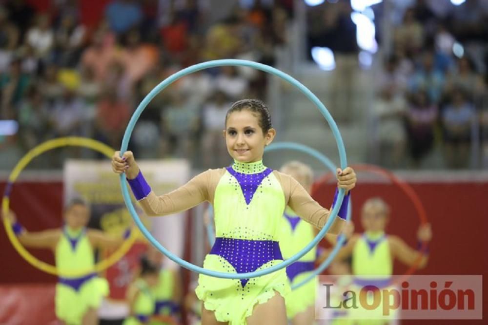 Clausura de las escuelas de Cartagena de gimnasia rítmica y estética de grupo