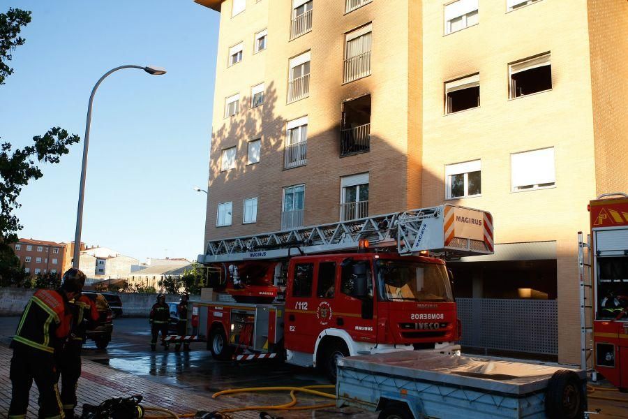 Incendio en una vivienda en Pinilla (Zamora)