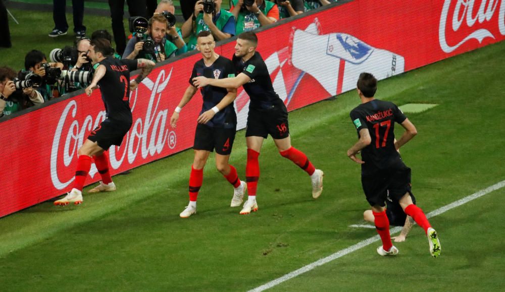 Croàcia - Anglaterra, semifinals del Mundial