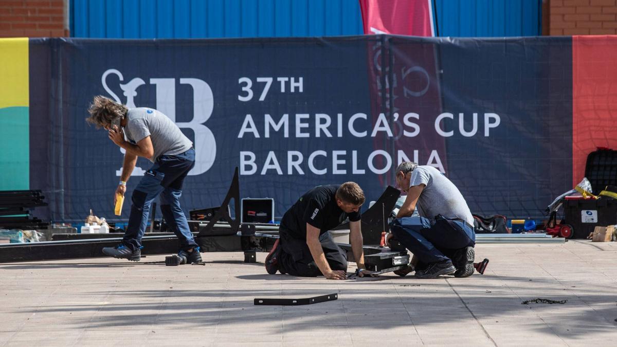 Vilanova i la Geltrú se prepara para la regata preliminar de la Copa América