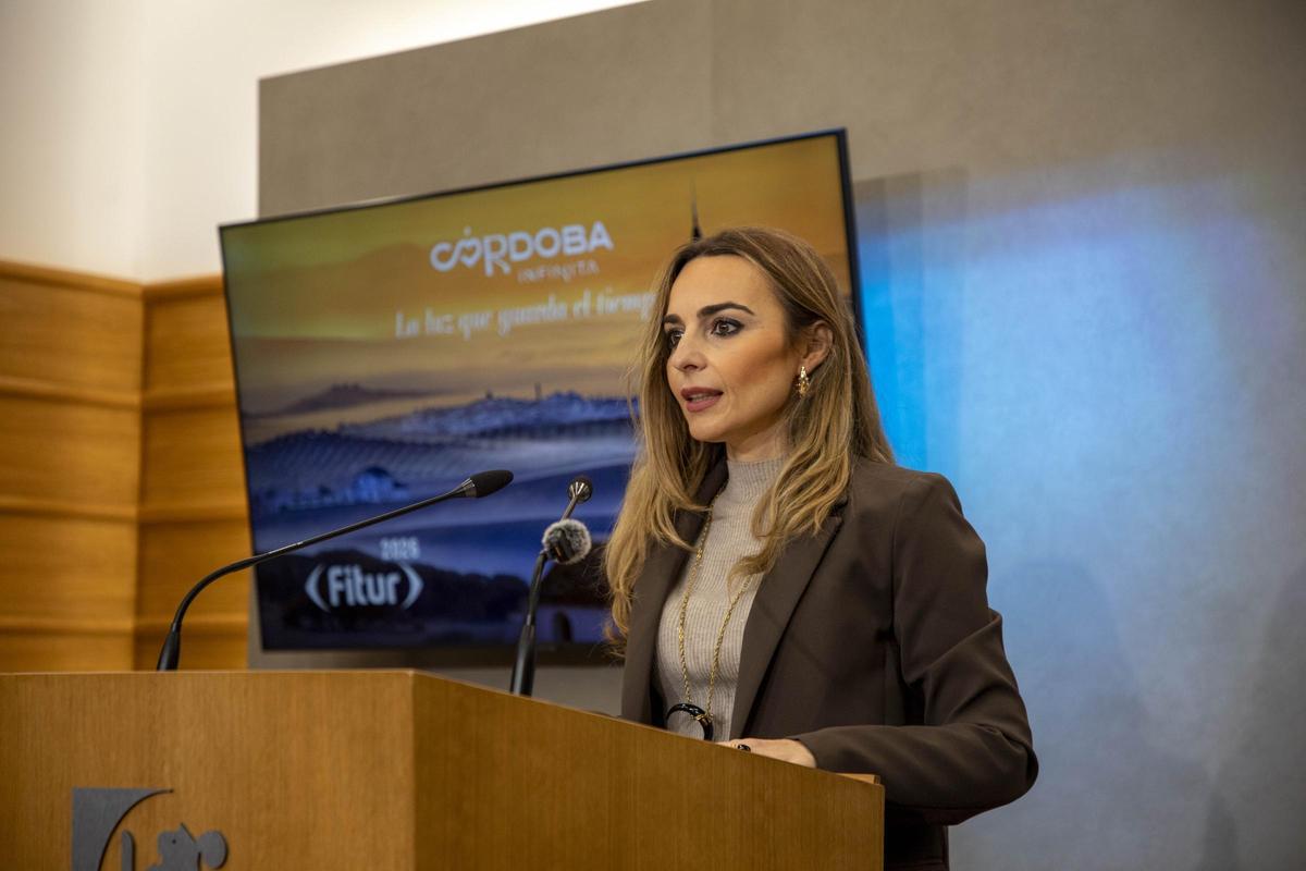 Narci Ruiz, delegada de Turismo de la Diputación de Córdoba.