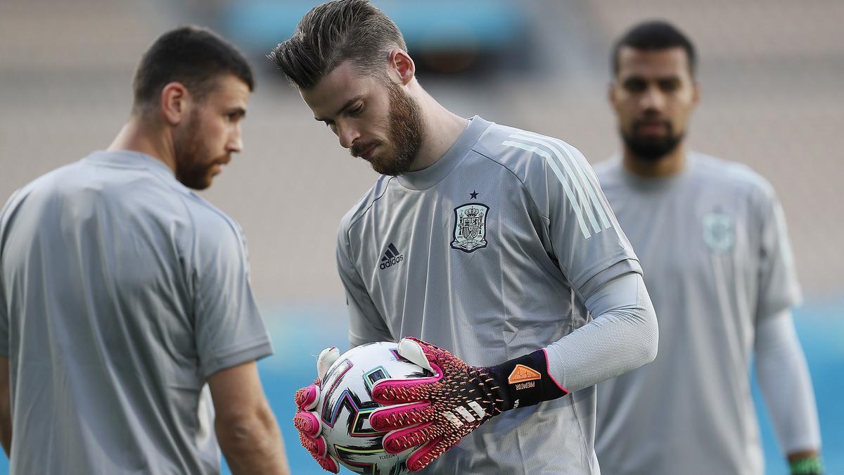 David de Gea, portero de la selección española.