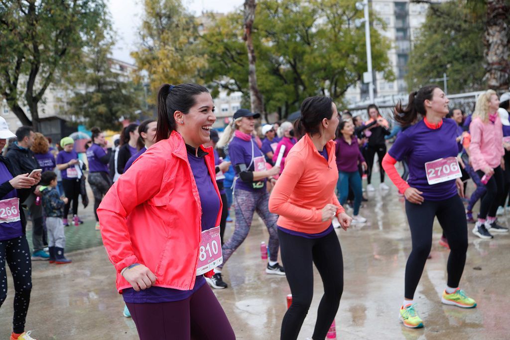 Carrera de la Mujer Murcia 2022: las participantes posan en el photocall