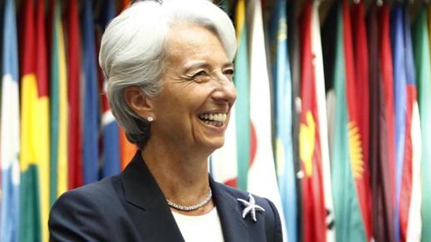 La directora gerente del Fondo Monetario Internacional (FMI), Christine Lagarde.