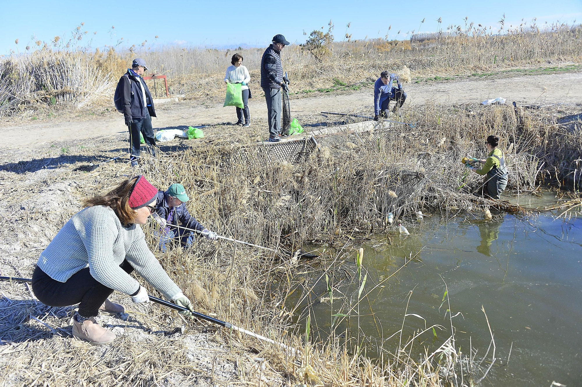 RECOGIDA DE RESIDUOS Y RUTA ORNITOLÓGICA EN EL HONDO