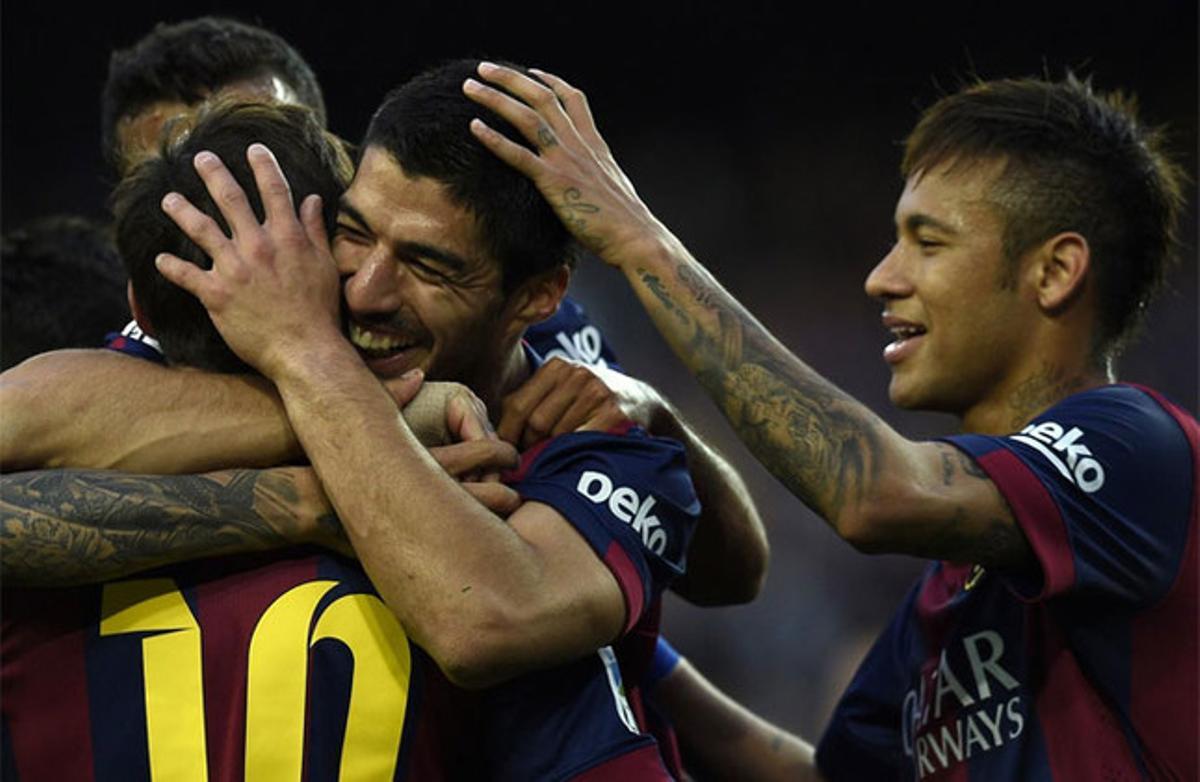 Los goles del tridente han sido decisivos para ser tricampeones