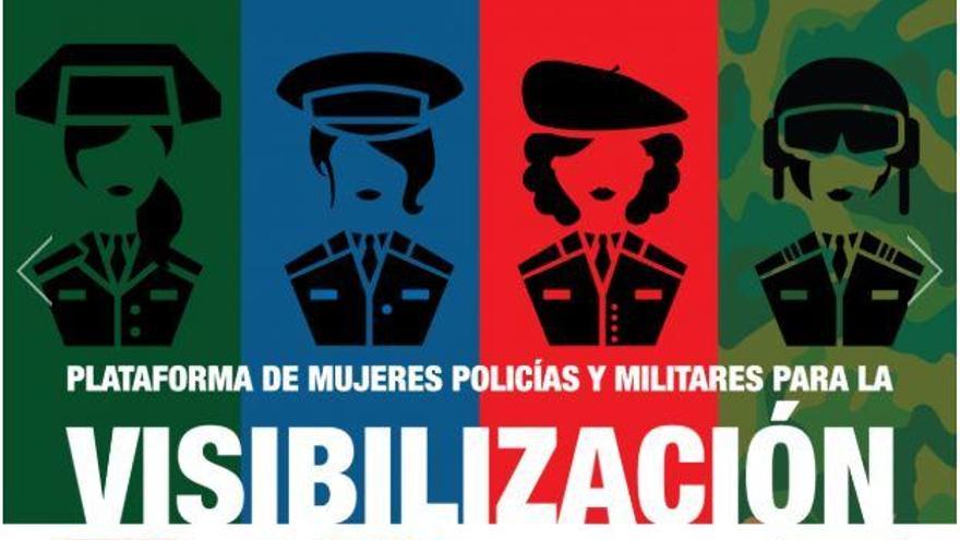 Las mujeres militares y policías unen sus fuerzas