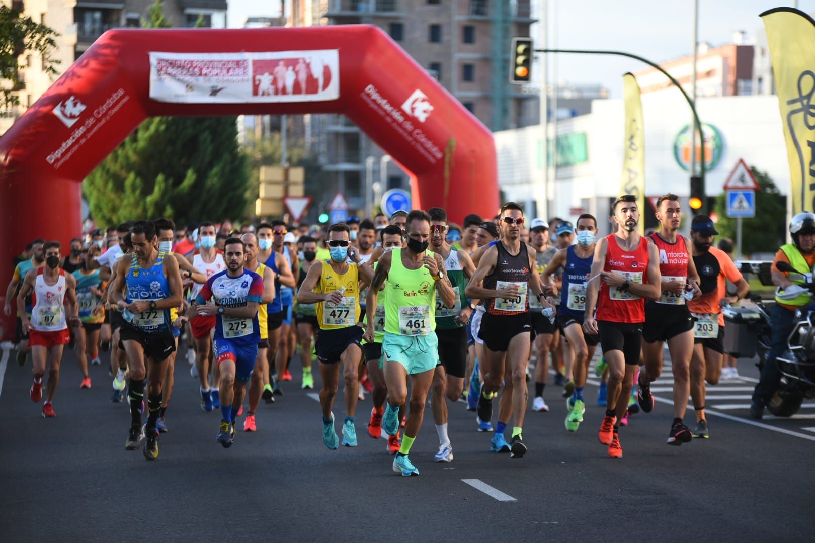 Las imágenes de la Media Maratón a Almodovar