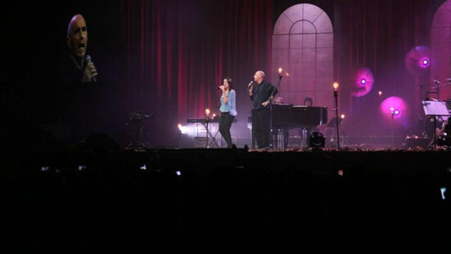 Lluís Llach torna a pujar a l'escenari amb un emotiu repàs de la seva trajectòria musical