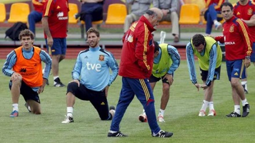 La selección ya prepara el partido contra Francia