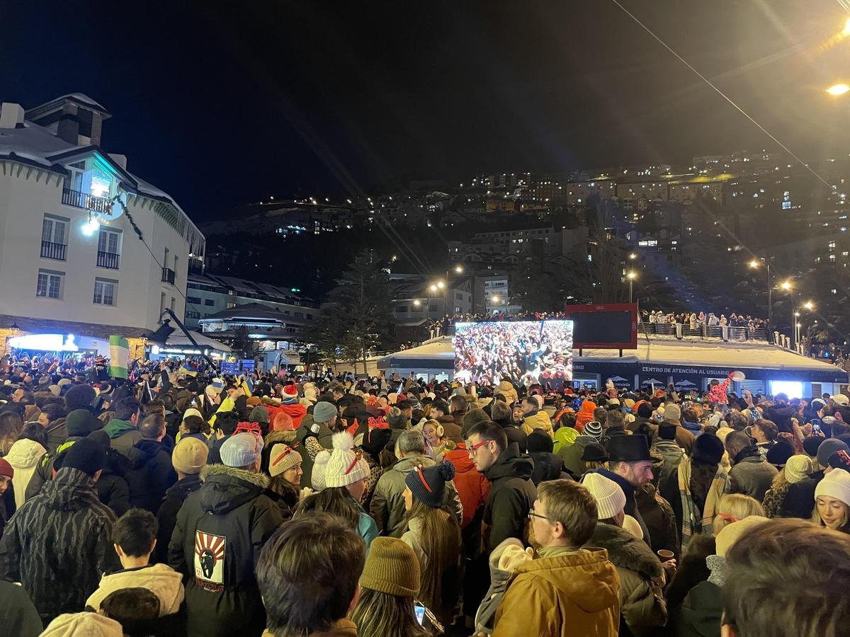 Nochevieja en Sierra Nevada.