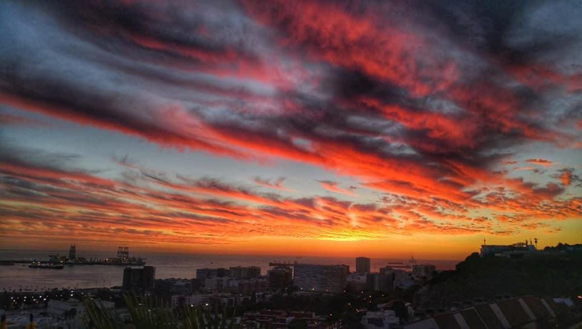 Amanecer en Las Palmas de Gran Canaria
