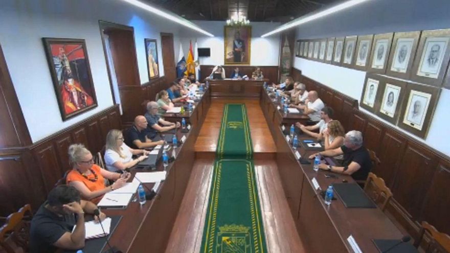 Pleno del Ayuntamiento de Güímar. | E. D.