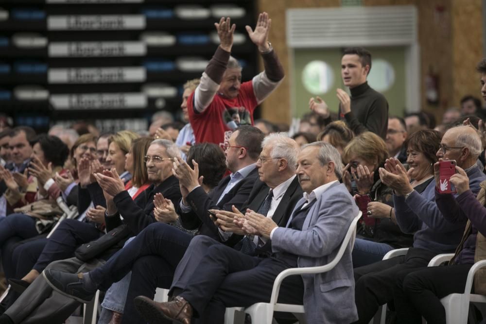 Mitin de Borrell y Barbón en Oviedo