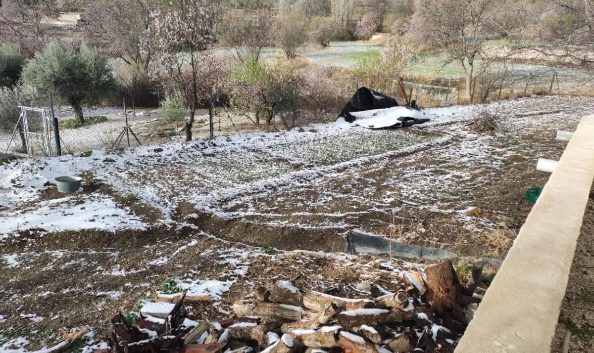 Nieve en la sierra del Noroeste