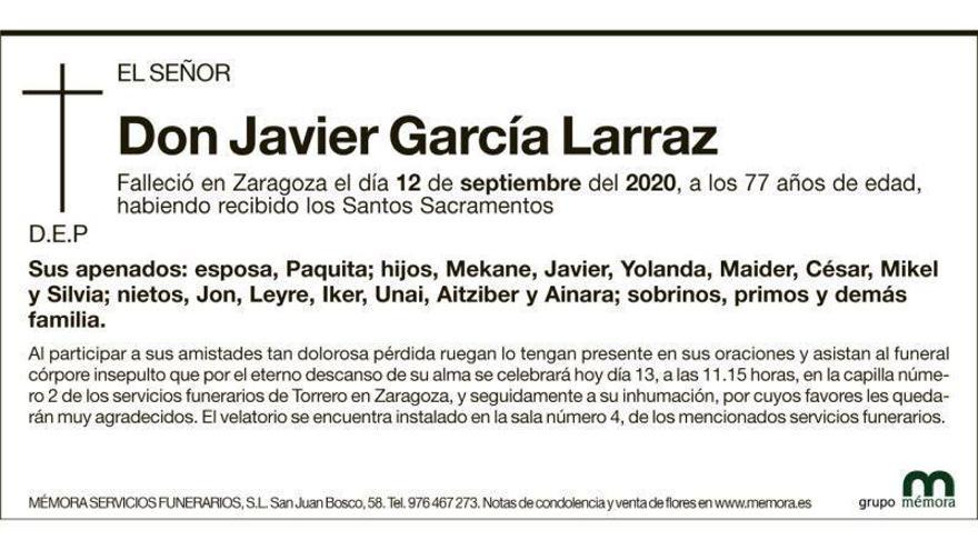 Javier García Larraz