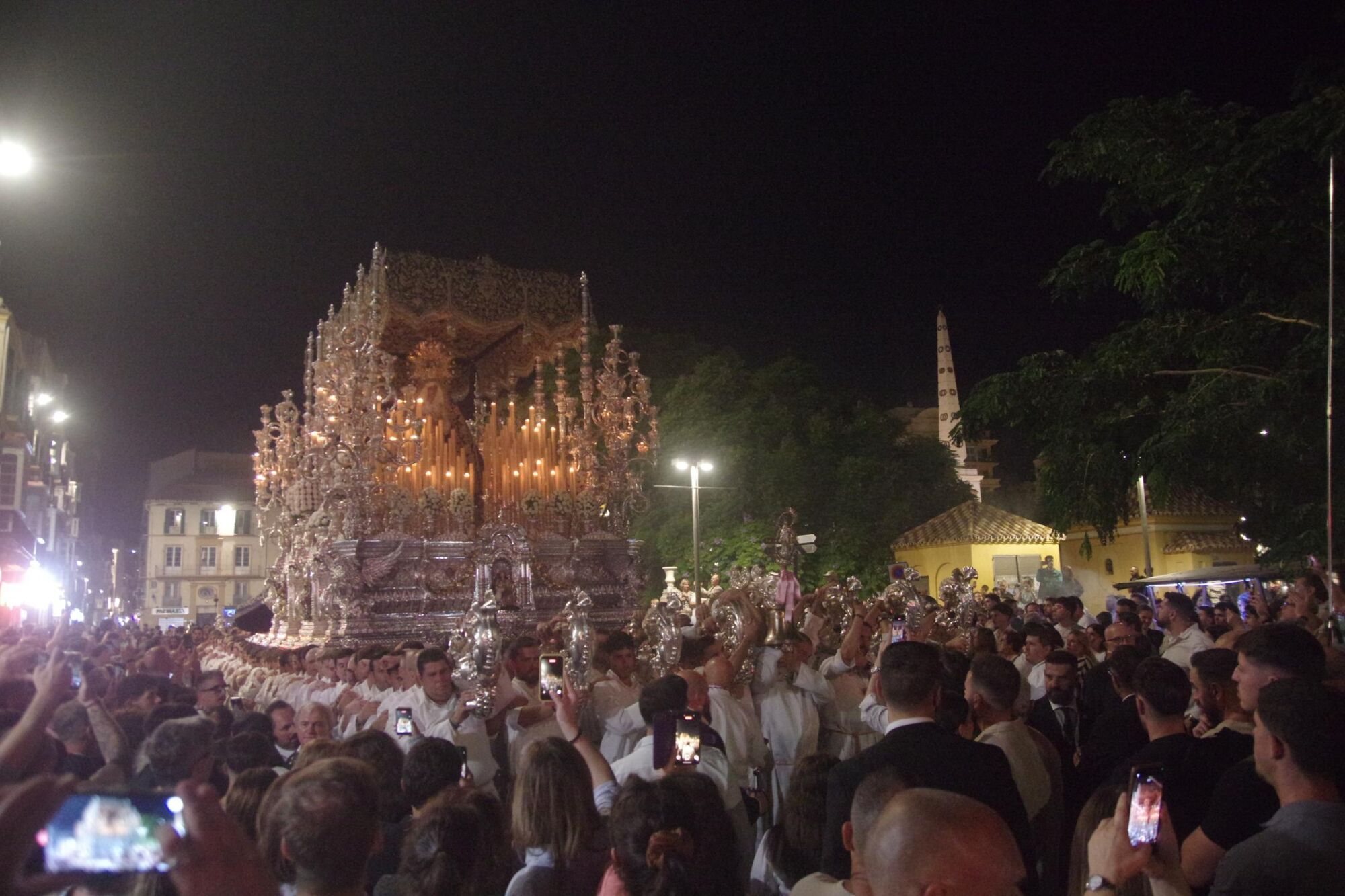 Traslado de la Virgen del Gran Perdón por el centenario del Prendimiento