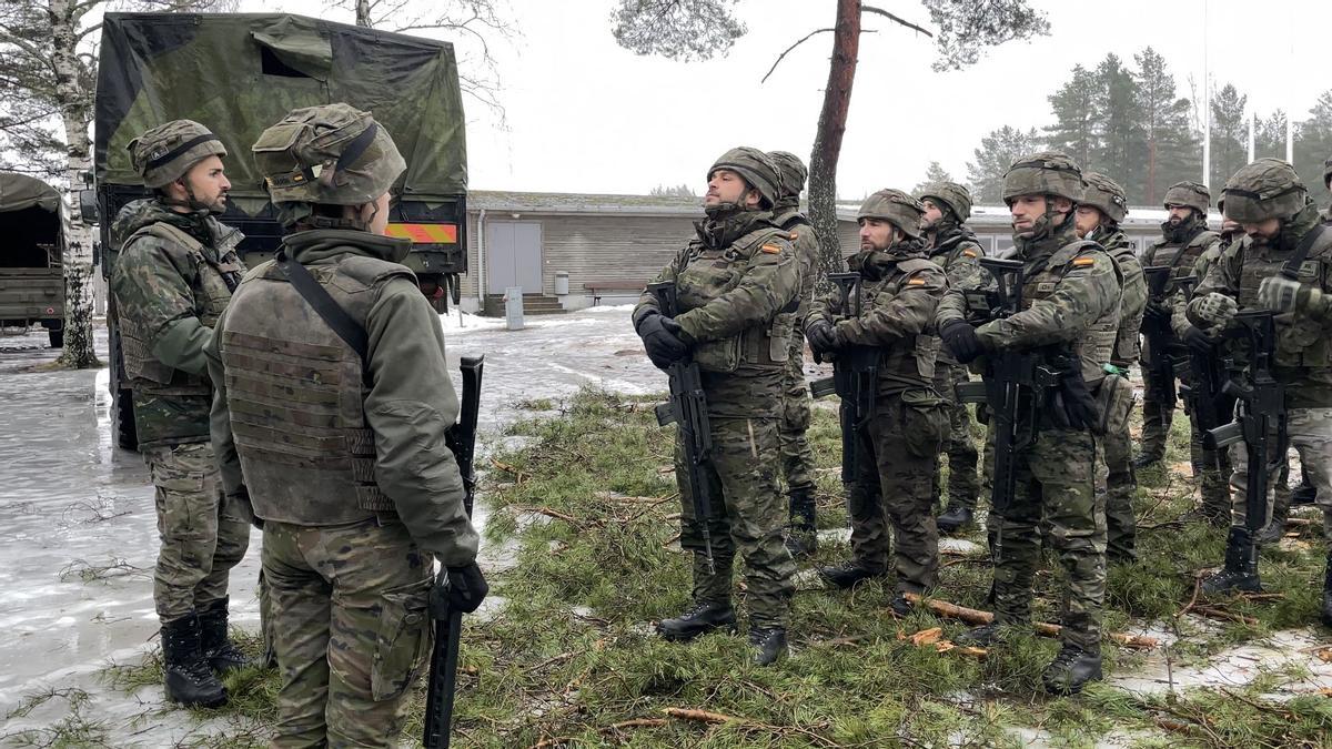 Subgrupo táctico mecanizado Lobo, unidad del ejército español desplegada en la misión de la OTAN.