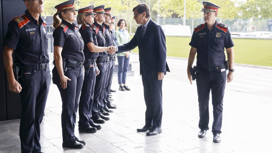 Illa se reúne con los Mossos d&#039;Esquadra tras la fuga de Puigdemont