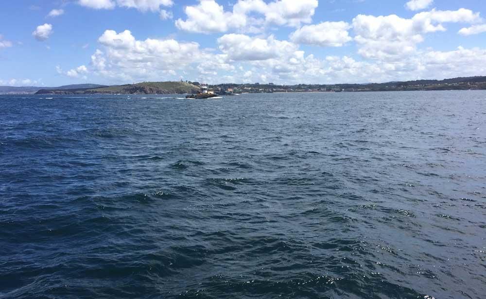 Paseo en lancha por la bahía de A Coruña