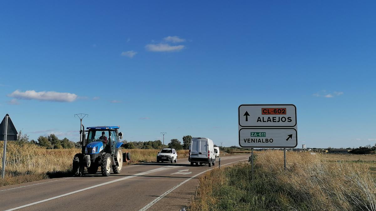 Carretera CL-602, eje del corredor agroalimentario entre Toro y Cuéllar