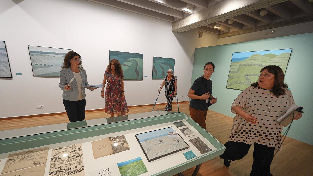 Les imatges de l’exposició dedicada a Concha Ibáñez al Museu d'Art