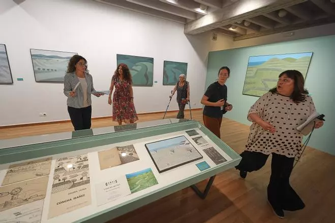 Les imatges de l’exposició dedicada a Concha Ibáñez al Museu d'Art