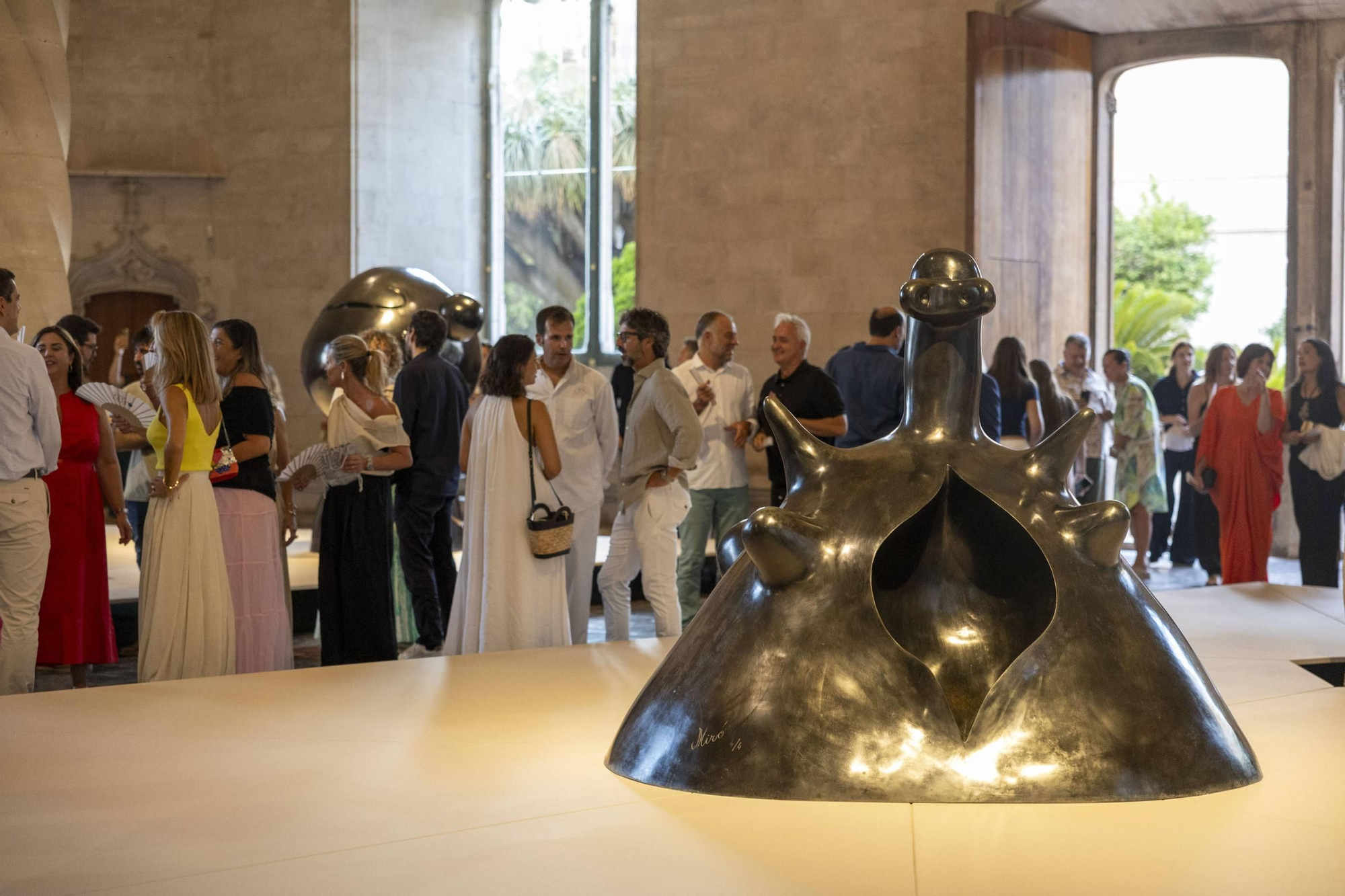 La exposició de Miró en La Llotja, en imágenes