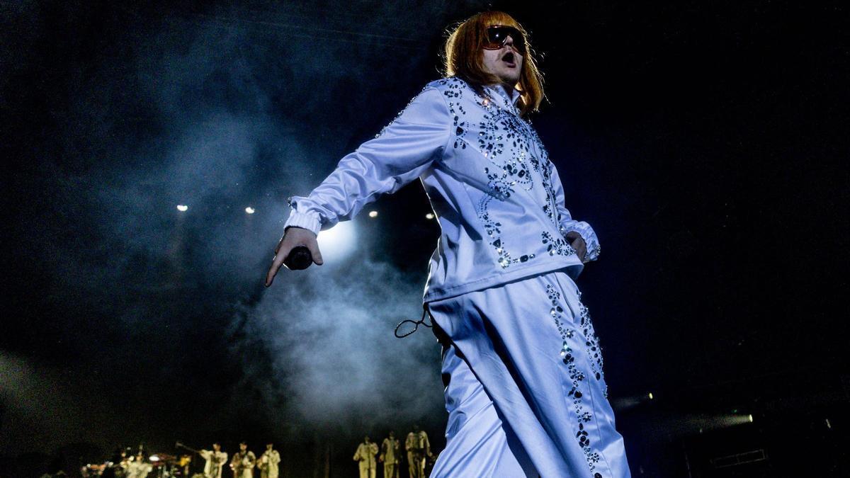 Rusowsky, en un Movistar Arena de Madrid hasta los topes.